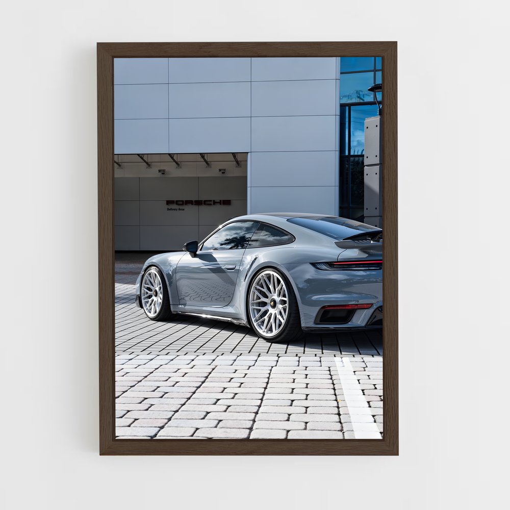 Poster énergie turbo – affiche Porsche (vue 5)